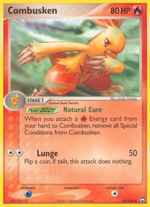 Combusken 29/108 card from Power Keepers