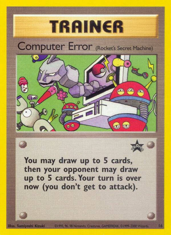 Computer Error (Rocket's Secret Machine) 16/53 card from WoTC Promo