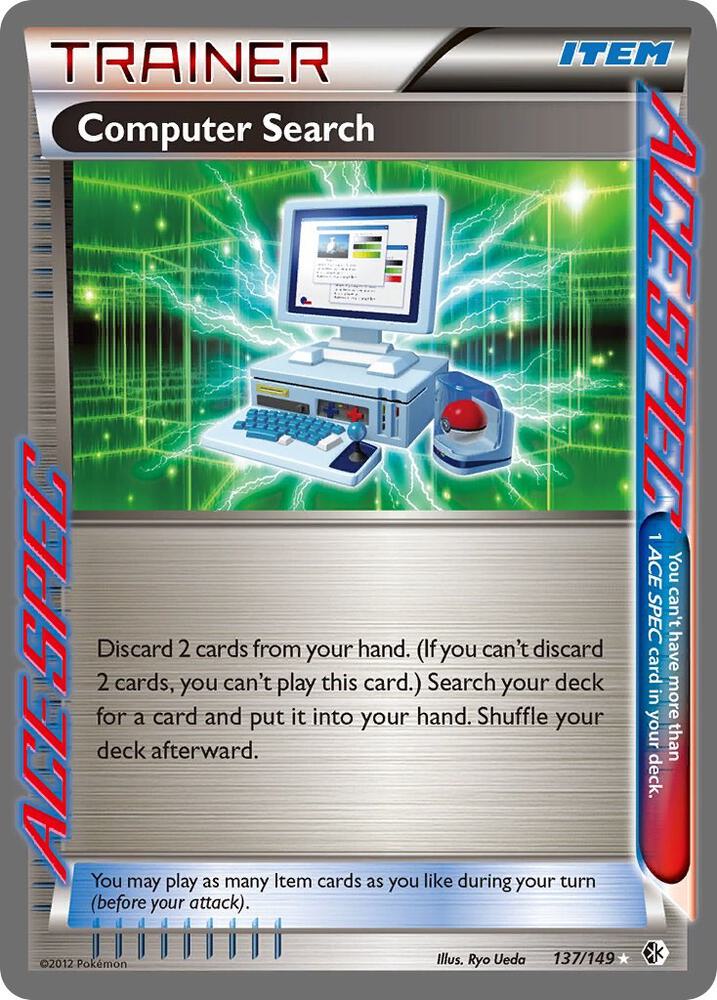 Computer Search 137/149 card from Boundaries Crossed