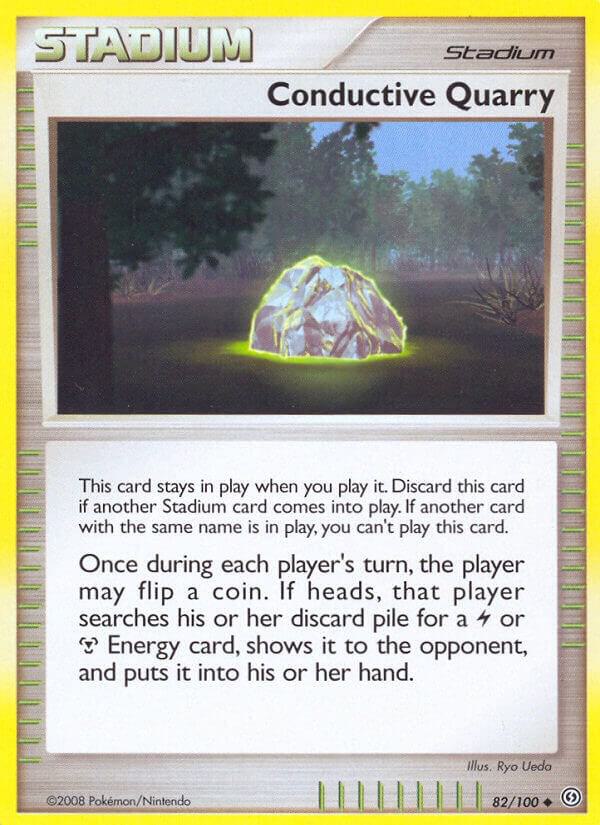 Conductive Quarry 82/100 card from Stormfront