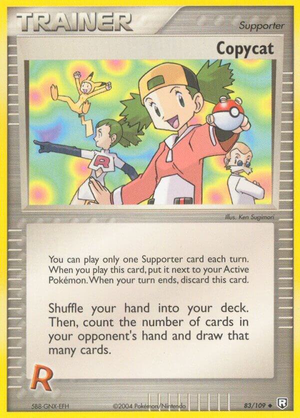 Copycat 83/109 card from Team Rocket Returns