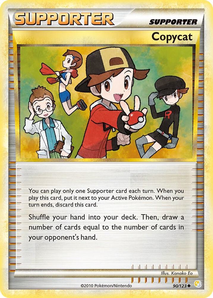 Copycat 90/123 card from HeartGold SoulSilver