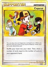 Copycat 21/30 card from HGSS Trainer Kit: Gyarados & Raichu