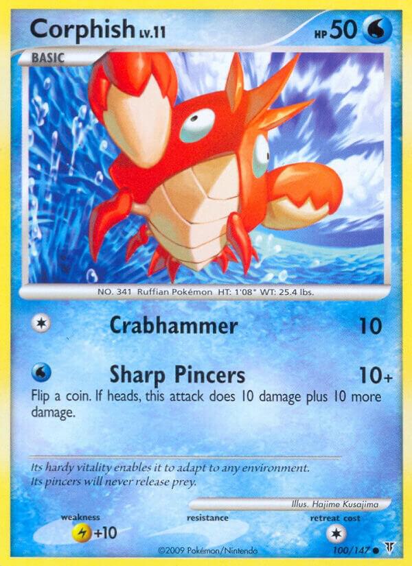 Corphish 100 card from Supreme Victors