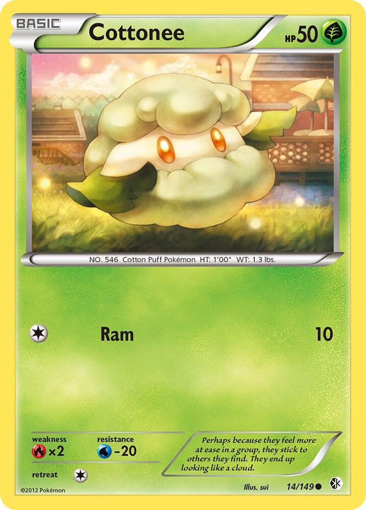 Cottonee 14/149 card from Boundaries Crossed