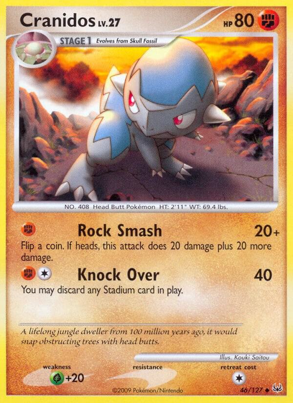 Cranidos 46/127 card from Platinum