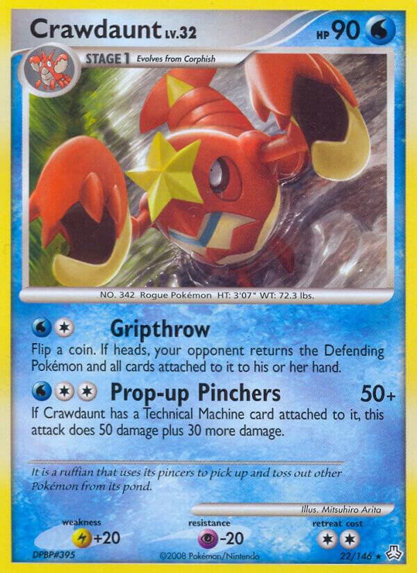 Crawdaunt 22/146 card from Legends Awakened