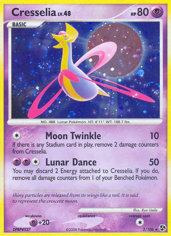 Cresselia 2/106 card from Great Encounters