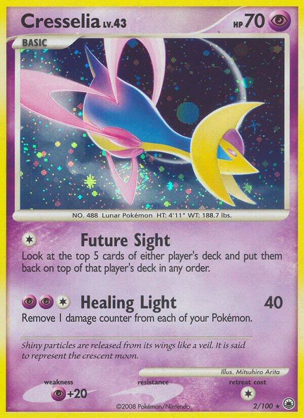 Cresselia 2/100 card from Majestic Dawn