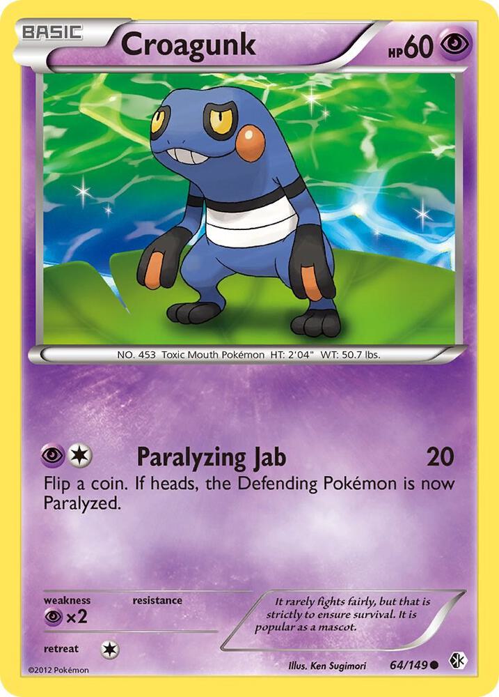 Croagunk (64) 64/149 card from Boundaries Crossed