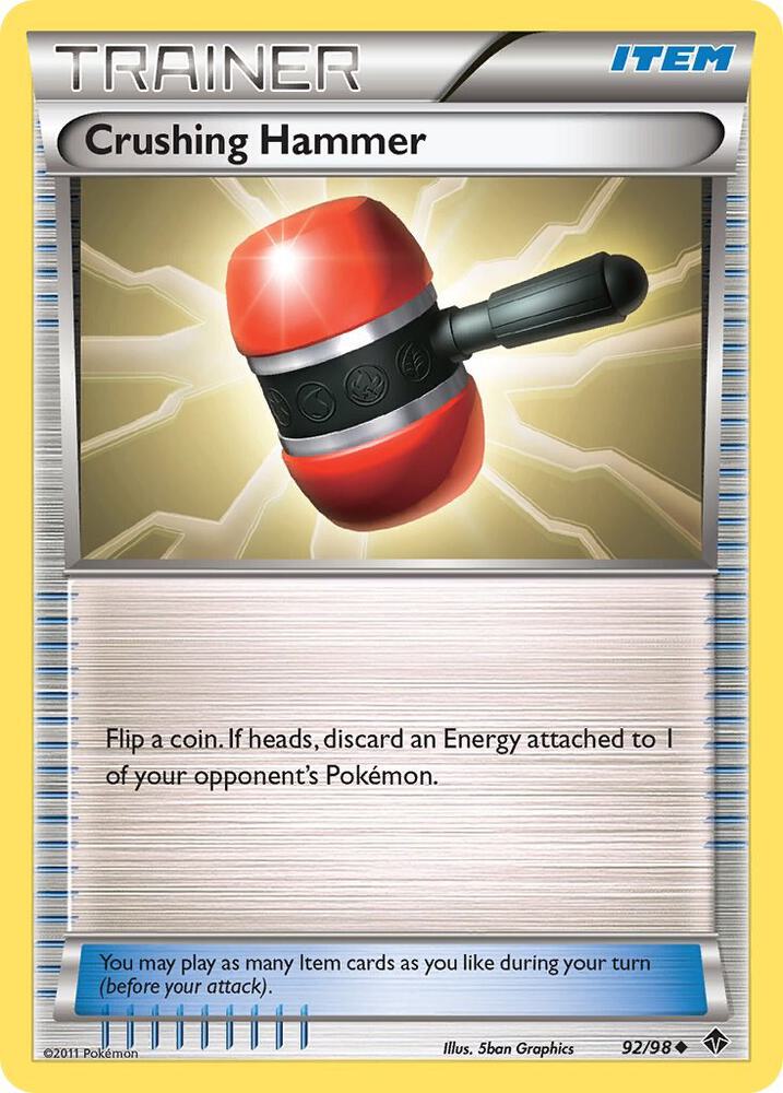 Crushing Hammer 92/98 card from Emerging Powers