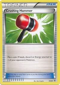 Crushing Hammer 34/39 card from Kalos Starter Set