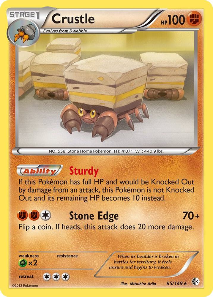 Crustle 85/149 card from Boundaries Crossed