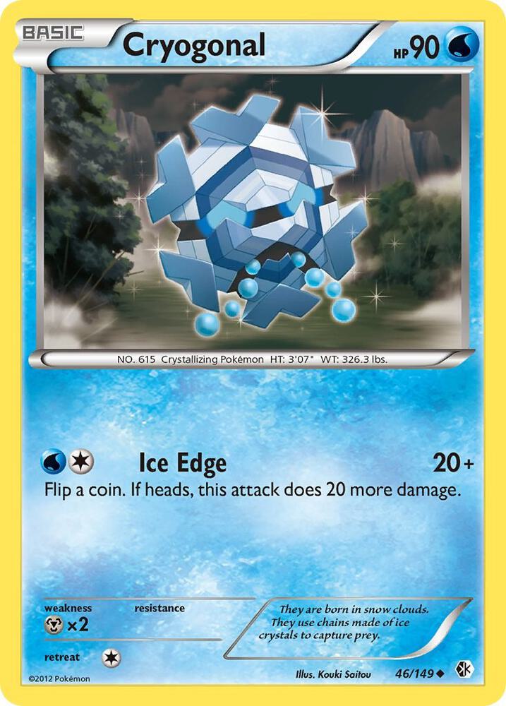 Cryogonal 46/149 card from Boundaries Crossed