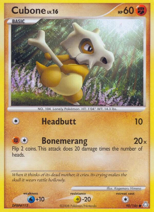 Cubone 90/146 card from Legends Awakened
