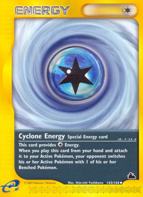 Cyclone Energy 143/144 card from Skyridge