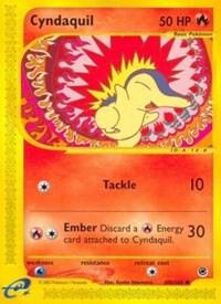 Cyndaquil (105) 105/165 card from Expedition