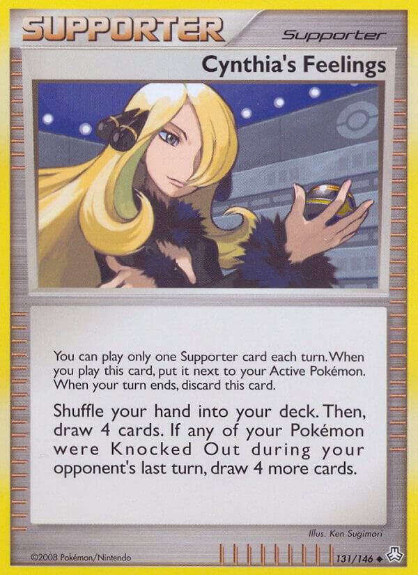 Cynthia's Feelings 131/146 card from Legends Awakened