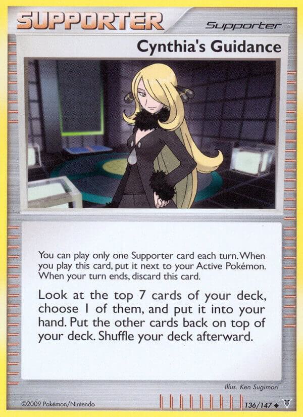 Cynthia's Guidance 136 card from Supreme Victors