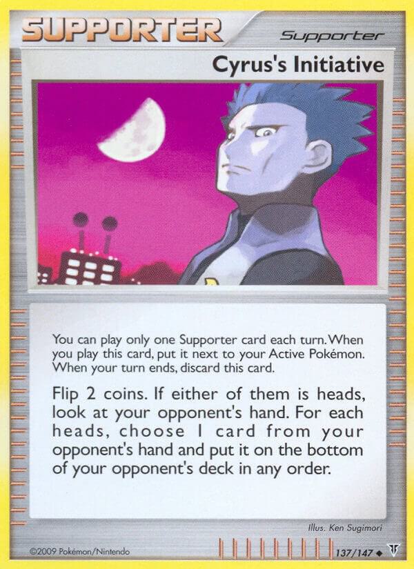 Cyrus's Initiative 137 card from Supreme Victors