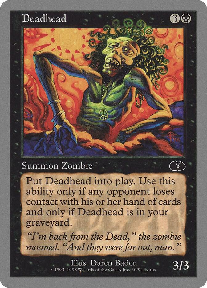 Deadhead 30 card from Unglued
