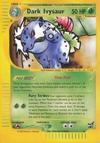 Dark Ivysaur - 6 006/009 card from Best of Promos