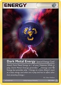 Dark Metal Energy 97/110 card from Holon Phantoms