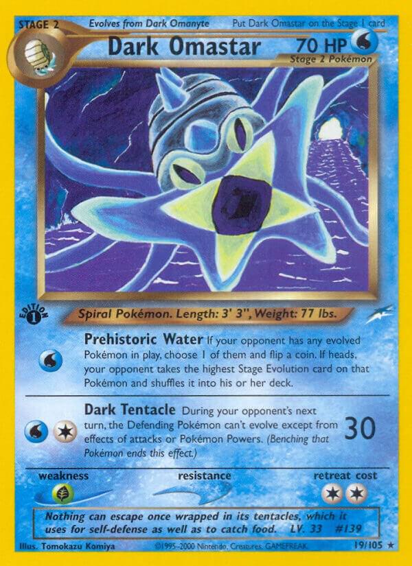 Dark Omastar 019/105 card from Neo Destiny