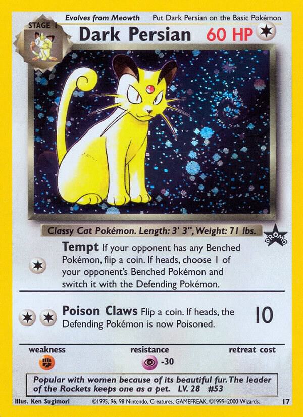 Dark Persian 17/53 card from WoTC Promo