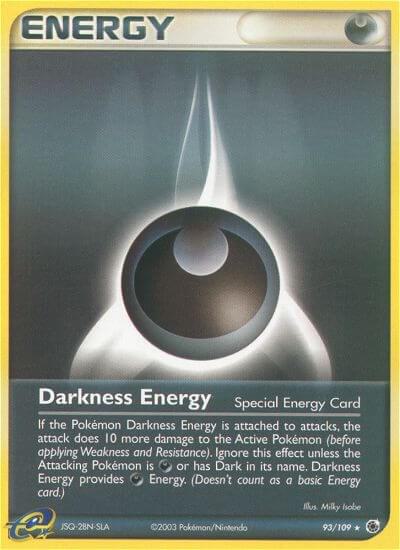 Darkness Energy (Special) 93/109 card from Ruby and Sapphire