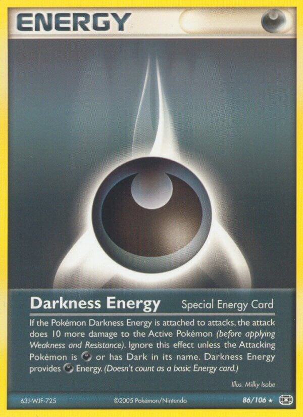 Darkness Energy (Special) 86/106 card from Emerald