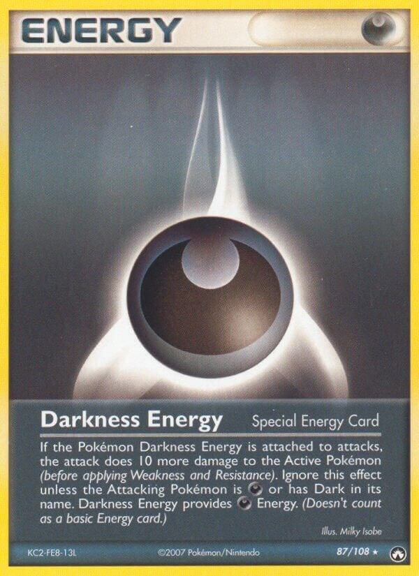 Darkness Energy (Special) 87/108 card from Power Keepers
