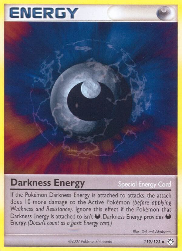 Darkness Energy 119/123 card from Mysterious Treasures