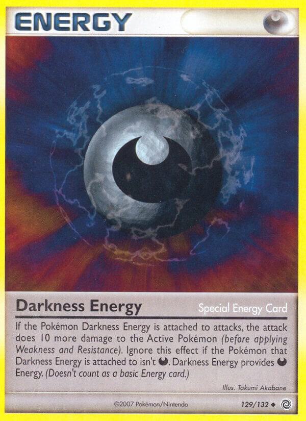 Darkness Energy 129/132 card from Secret Wonders
