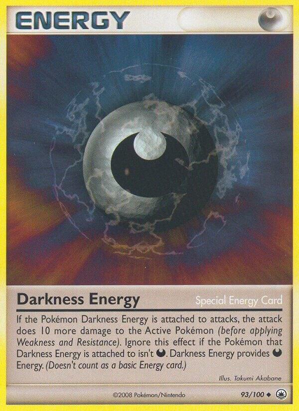 Darkness Energy 93/100 card from Majestic Dawn
