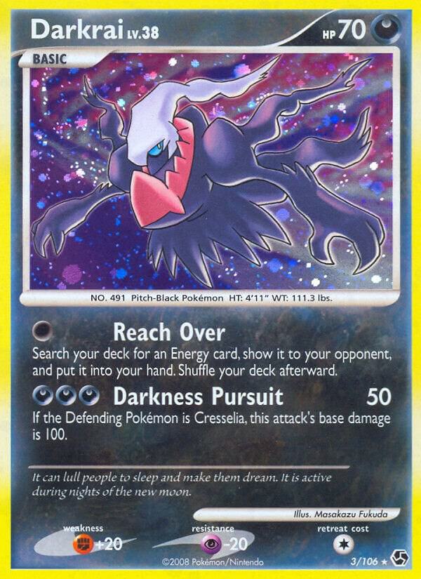 Darkrai (3) 3/106 card from Great Encounters