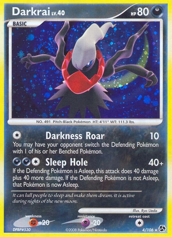 Darkrai (4) 4/106 card from Great Encounters
