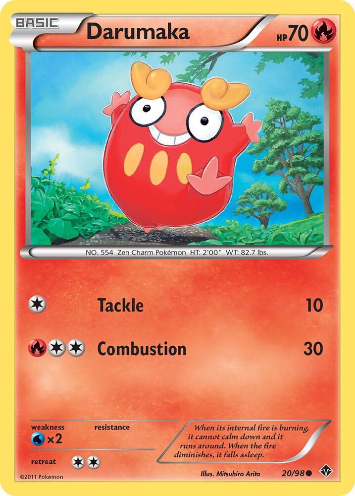 Darumaka 20/98 card from Emerging Powers