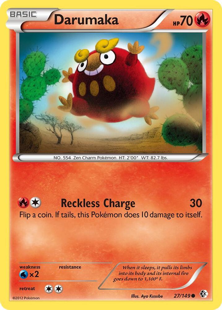 Darumaka 27/149 card from Boundaries Crossed