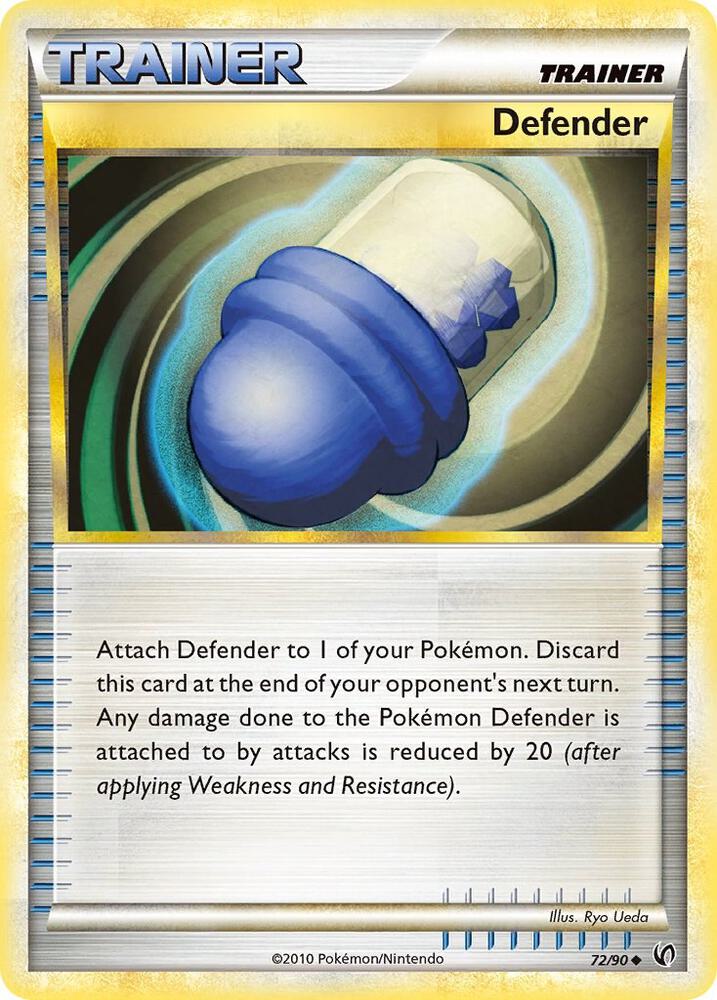 Defender 72/90 card from Undaunted