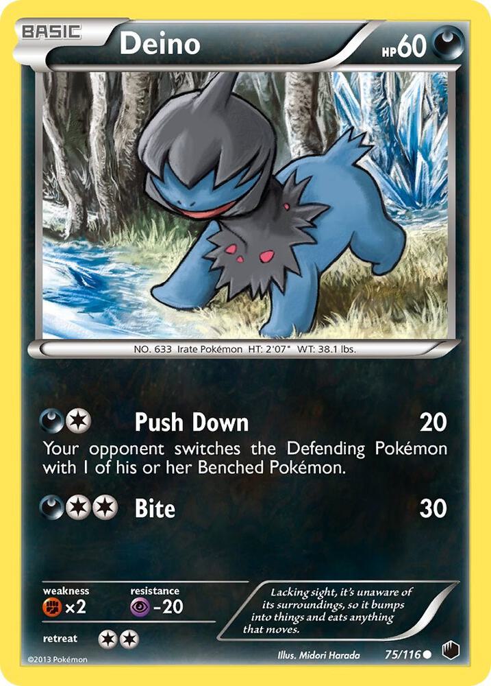 Deino (75) 75/116 card from Plasma Freeze