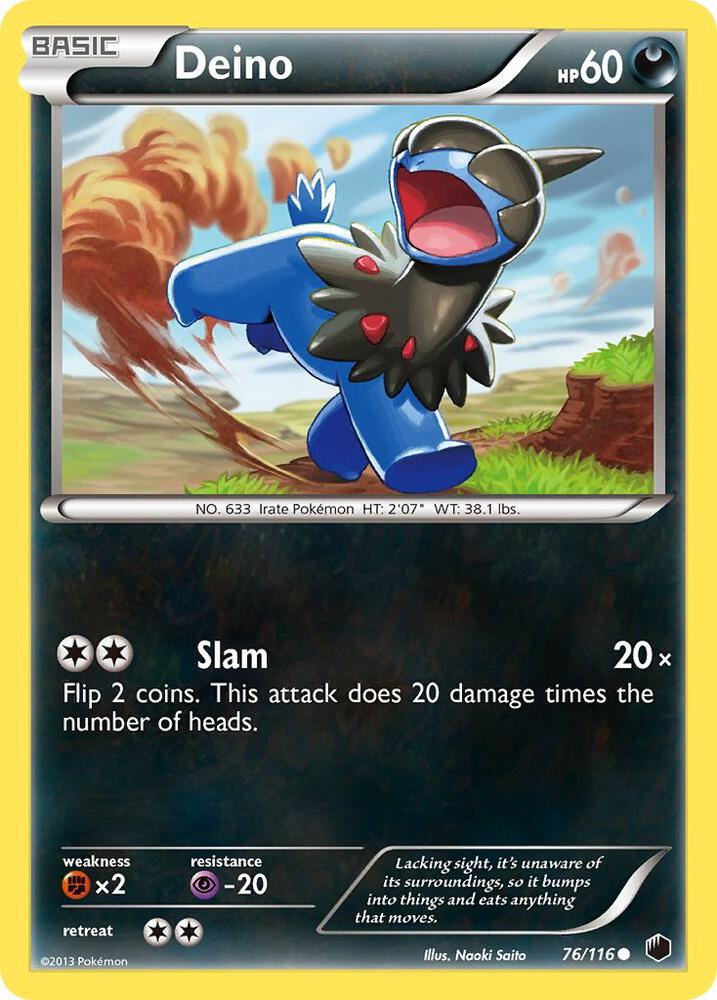 Deino (76) 76/116 card from Plasma Freeze