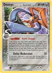 Deoxys (Delta Species - Defense Forme) 4/110 card from Holon Phantoms