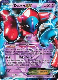 Deoxys EX (Team Plasma) BW82 card from Black and White Promos