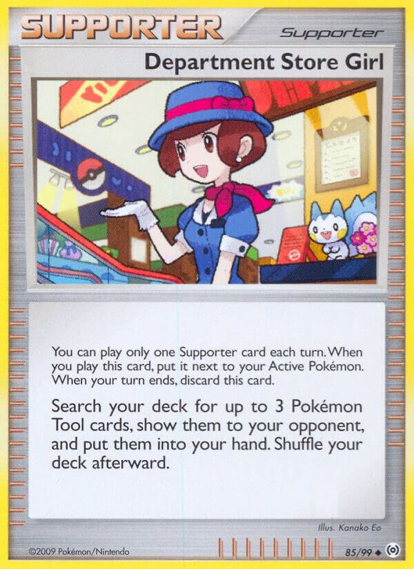Department Store Girl 85/99 card from Arceus