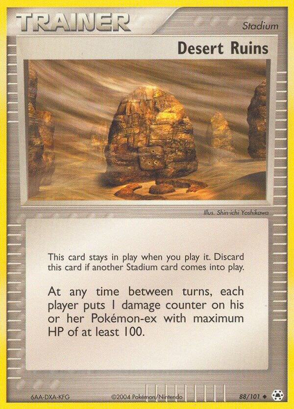 Desert Ruins 88/101 card from Hidden Legends