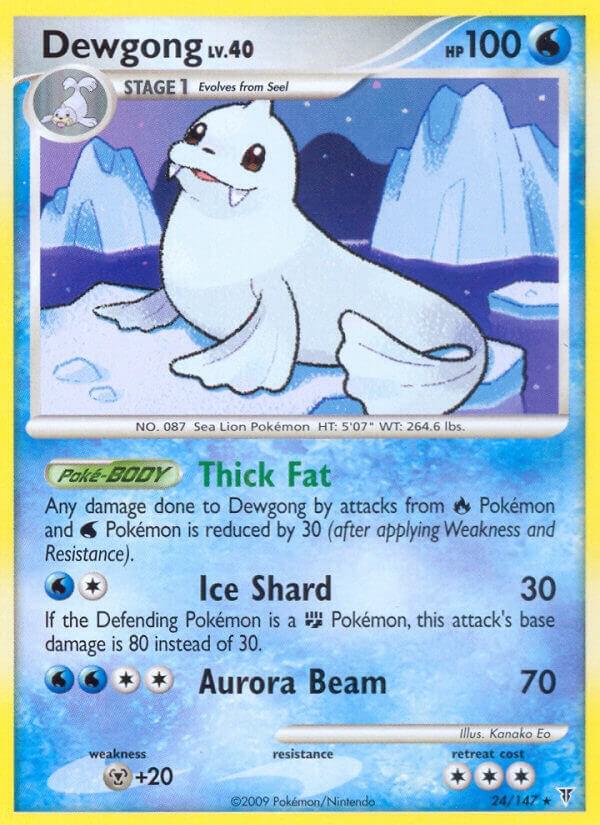 Dewgong 24 card from Supreme Victors