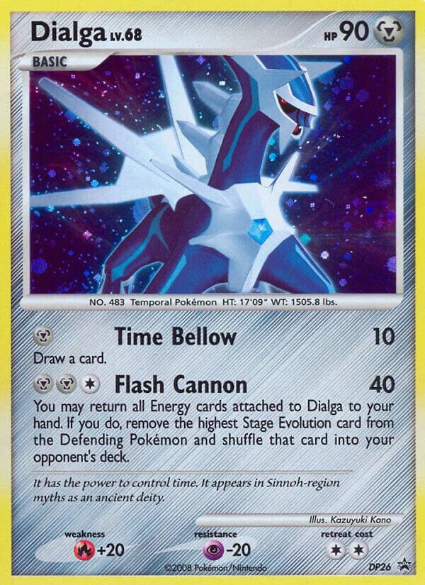 Dialga DP26 card from Diamond and Pearl Promos