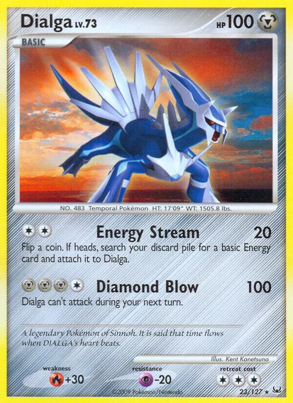 Dialga (23) 23/127 card from Platinum