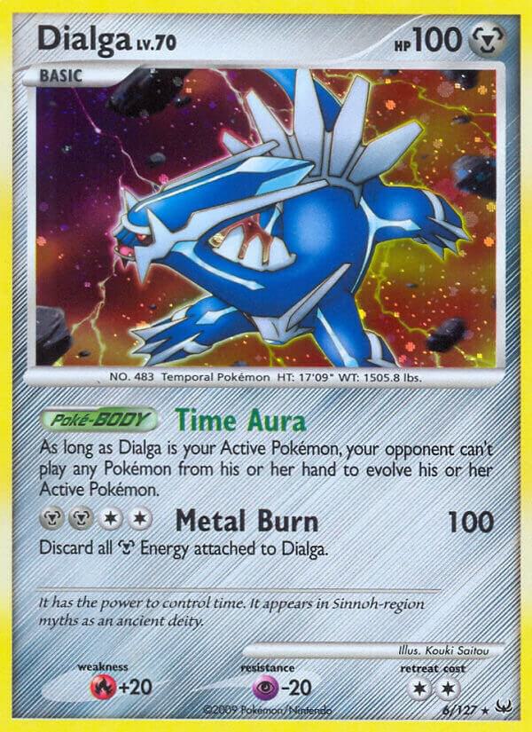 Dialga (6) 6/127 card from Platinum